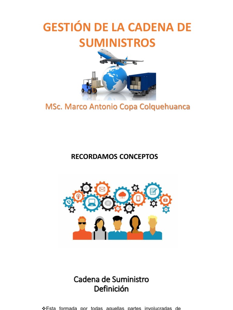 Gestión Eficiente de la Cadena de Suministro | PDF | Logística ...