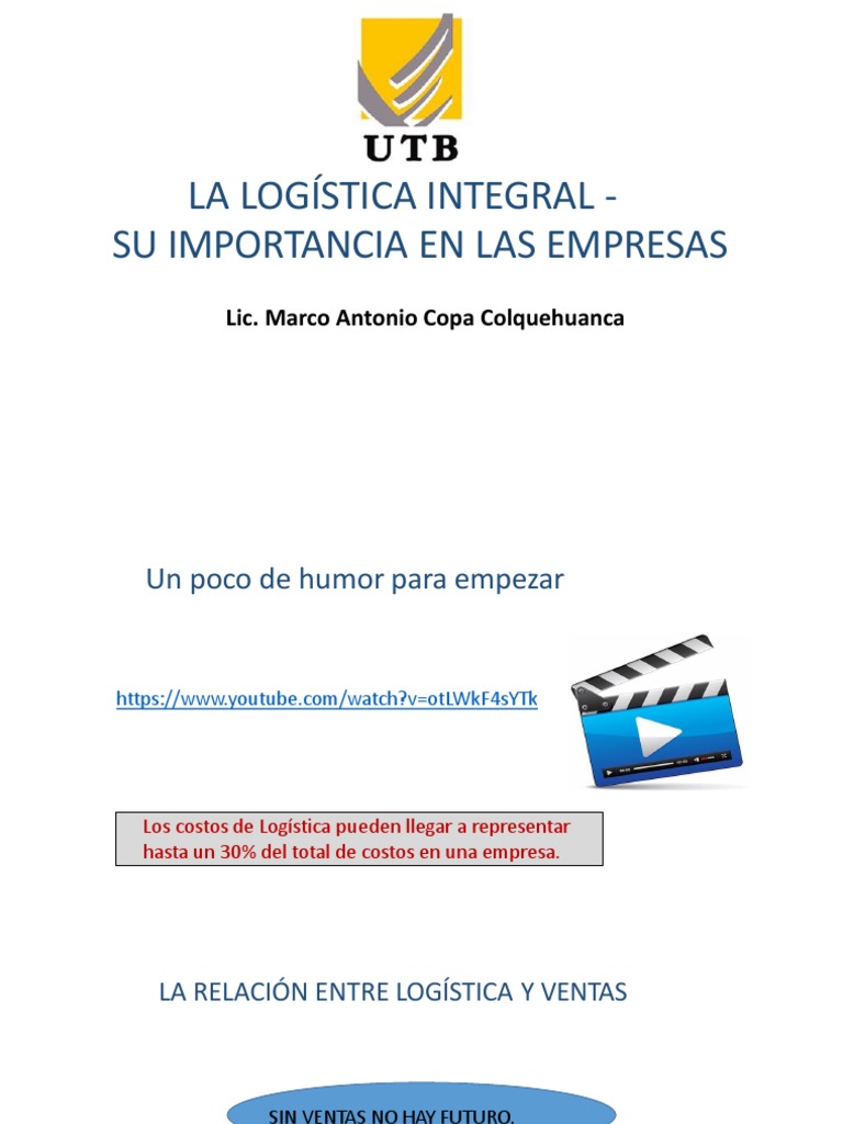 Logística Integral y su Impacto Empresarial | PDF | Logística | Gestión ...