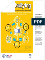 Cyberbullying, Violencia Relacional en La Sociedad de La Informaciòn. CEDRO.2014