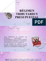 Régimen tributario y presupuestal: normas constitucionales