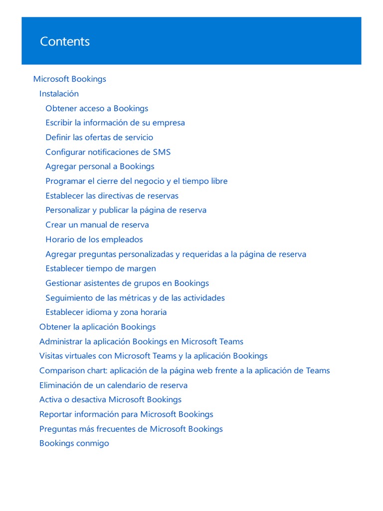 Manual de Bookings | PDF | Red mundial | Internet y web