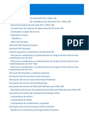 Microsoft 365 Info | PDF | Microsoft | Microsoft Office