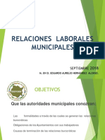 Relaciones Laborales Municipales