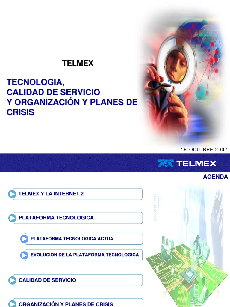 Telmex | PDF | Subsistema multimedia IP | Red de computadoras