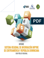 Informe Del Sistema Regional de Informacion MIPYME de Centroamerica y Republica Dominicana