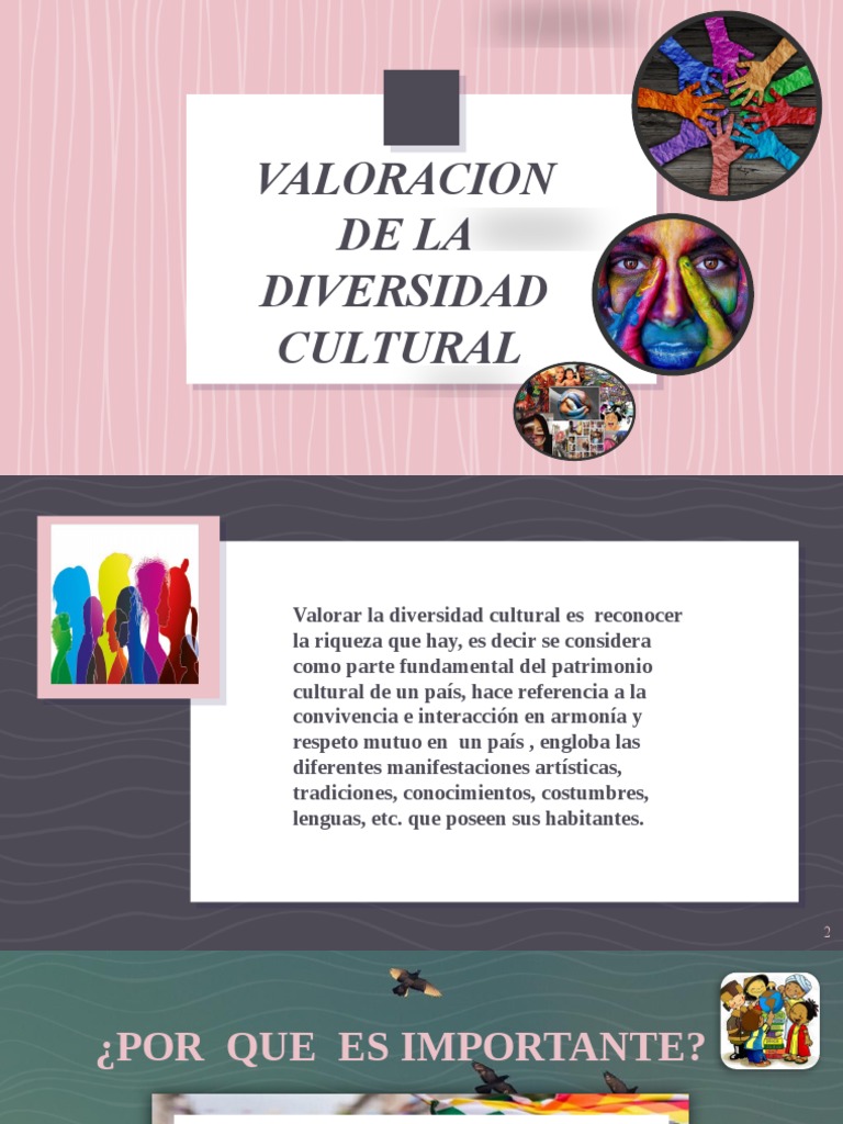 Valoración de la Diversidad Cultural | PDF | Interculturalidad | Tolerancia