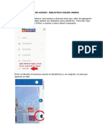 Tutorial de Acesso Biblioteca Online Uningá
