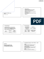 Contabilidade Do Setor Público: Contextualização Contextualização