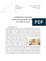 U.II. - Obj.1. - LA NATURALEZA AMERICANA A TRAVÉS DE ISAAC PARDO - EL ALBA - (ESTA TIERRA DE GRACIA) .