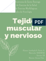Tejido Muscular y Nervioso.