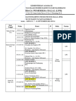 Jadwal 08-11 Sept 2022 Sesi 4