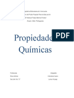 Propiedades Quimicas