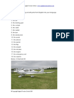 Aircraft Parts Vocabulary