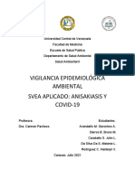 Grupo 4. Sistema de Vigilancia Epidemiologica Ambiental (VEA) - Caso Anisakiasis y Covid-19