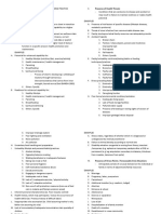 First Level Assessment