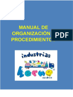 manual de organizacion y procedimientos herna