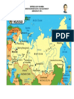 Mapa de Rusia PDF