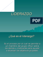 Liderazgo y tipos de líderes