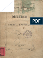 Discurso Sobre A Educação - 1908