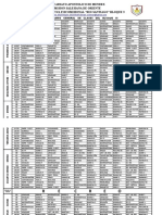 Horario General Bloque III