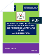 NORMES_Mars2022- PROTOCOLES de PEC Du VIH Au Burkina_version Finale_complete 30 06 2022