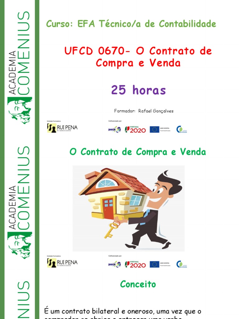 Fases do Contrato de Compra e Venda | PDF
