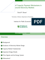 Capacity Markets Presentation