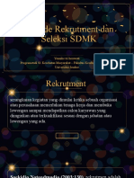 Metode Rekrutment Dan Seleksi SDMK (1)