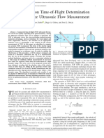 High-Precision Time-of-Flight Determination Algorithm For Ultrasonic Flo..