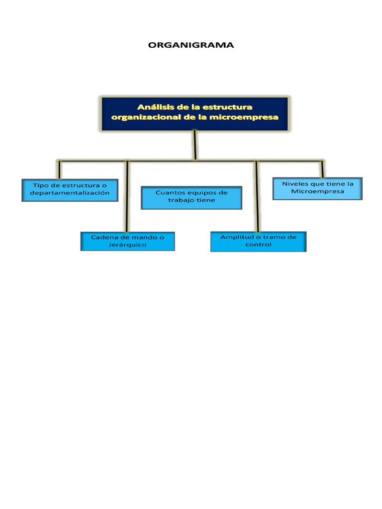 Organigrama de Microempresa O.. | PDF | Business | Marketing