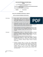 Keputusan Kepala Badan Informasi Geospasial Nomor 27 Tahun 2019 Tentang Wali Data Informasi Geospasial Tematik