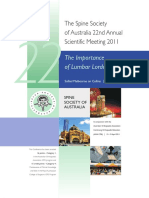 1 SSAhandbook FINAL Lowres - PDF - Spine Society of Australia