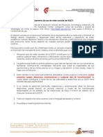 Reglamento de Uso de Redes Sociales para DGETI 2022 11ago22