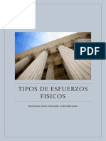 Tipos de Esfuerzos Fisicos