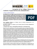 La Eficacia Anticorrupcion de Los Codigos Eticos