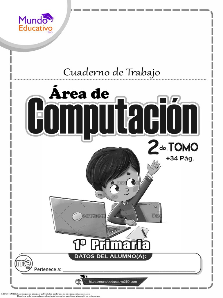 Cuaderno Computación Para Niños 1º Prim 2º Parte Pdf