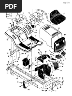 Murray Model 42560x92a Lawn Tractor (1997) Parts List