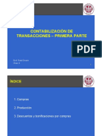 Contabilizacion de Transacciones