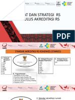 STRATEGI LULUS AKREDITASI RS