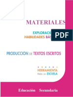 Anexo 2 - Materiales para Produccion Textos - Secundaria