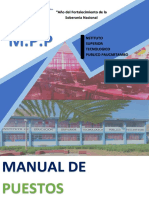 Manual de Perfil de Puestos