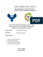 Contaminación Por Metales Pesados en Suelo Provocada Por La Industria Minera