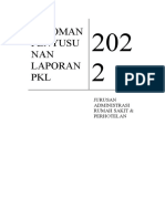 Pedoman Laporan PKL Arh 2022
