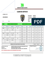 Jinsoon Yap Survey Calibration Certificate