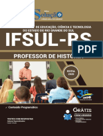 IFSUL Professor História conteúdo