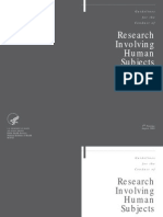 HR - Research Involving Human Subjects