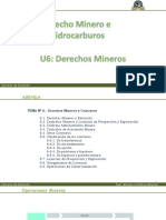 U6 - Derechos y Contratos Mineros