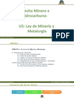 U5 - Ley de Minería y Metalurgia