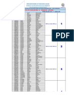 Ie Mariscal Cáceres - Distribución de Evaluados Por Aula.