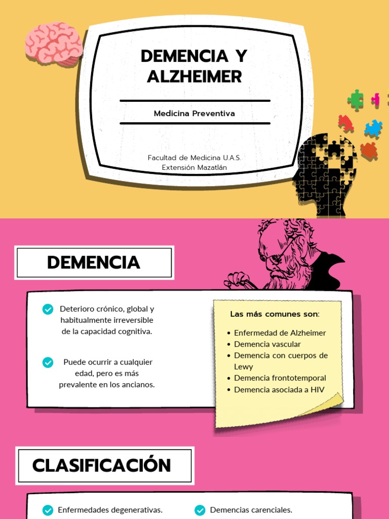 Demencia y Alzheimer | PDF | Demencia | Enfermedad de Alzheimer